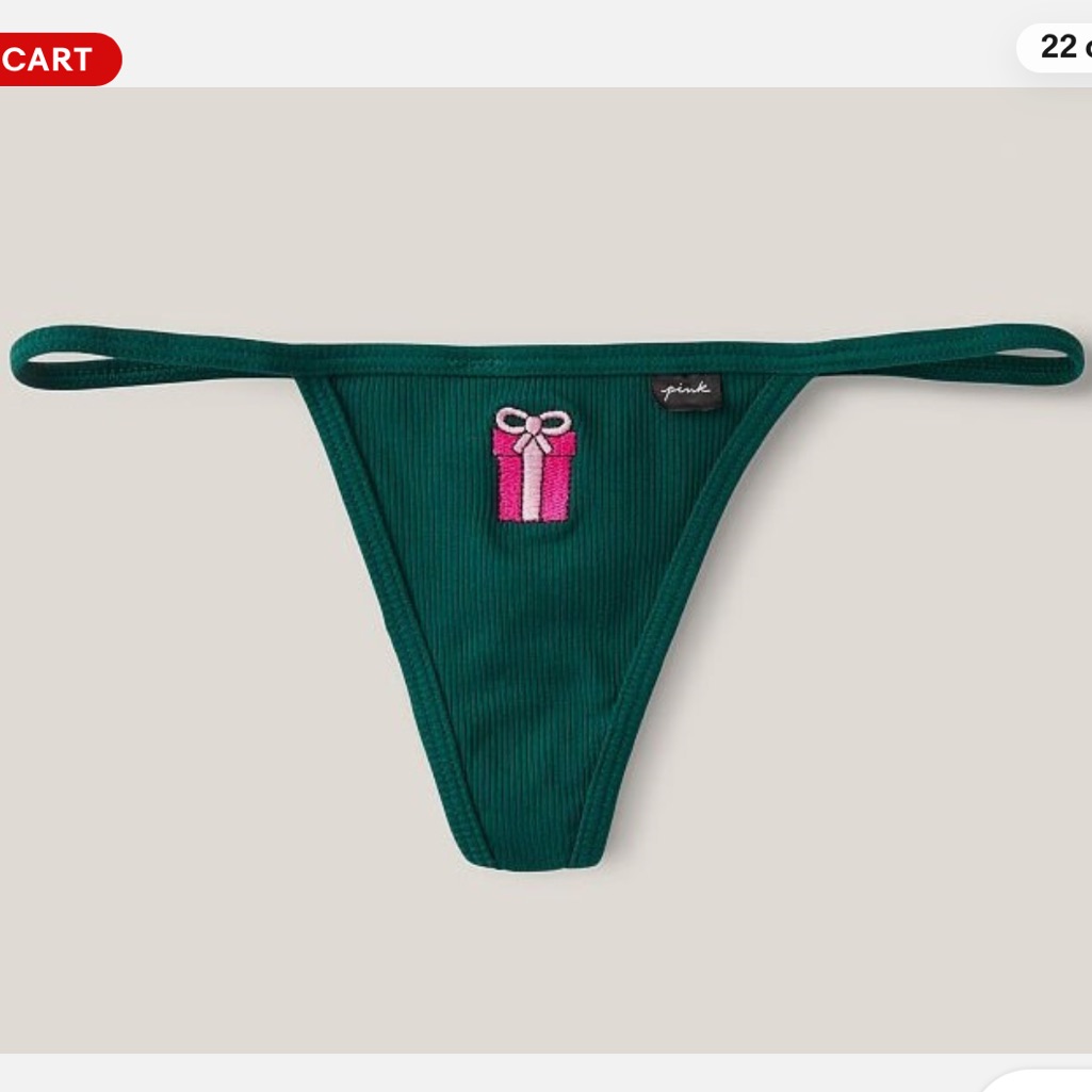 Pink Present V-String